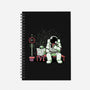Bus Stop In Space-None-Dot Grid-Notebook-tobefonseca