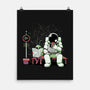 Bus Stop In Space-None-Matte-Poster-tobefonseca