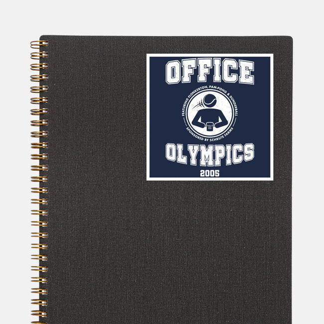 Office Olympics-None-Glossy-Sticker-drbutler