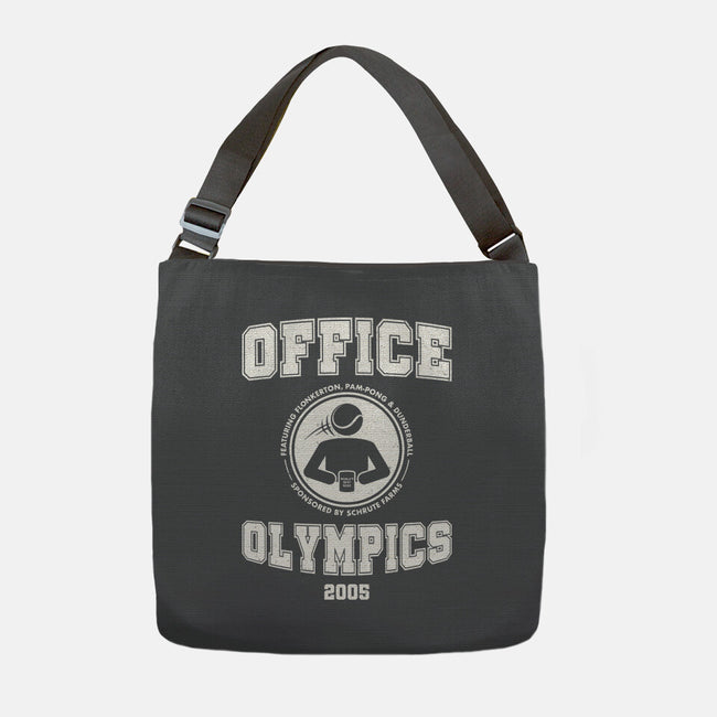 Office Olympics-None-Adjustable Tote-Bag-drbutler