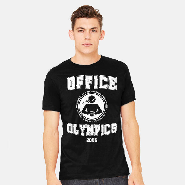 Office Olympics-Mens-Heavyweight-Tee-drbutler