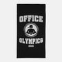 Office Olympics-None-Beach-Towel-drbutler