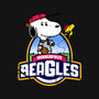 Go Beagles-None-Glossy-Sticker-drbutler