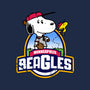 Go Beagles-None-Glossy-Sticker-drbutler