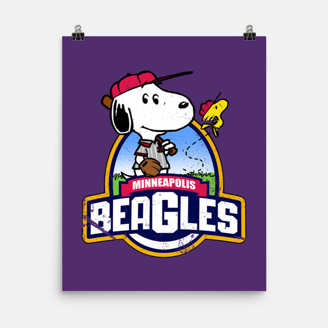 Go Beagles-None-Matte-Poster-drbutler