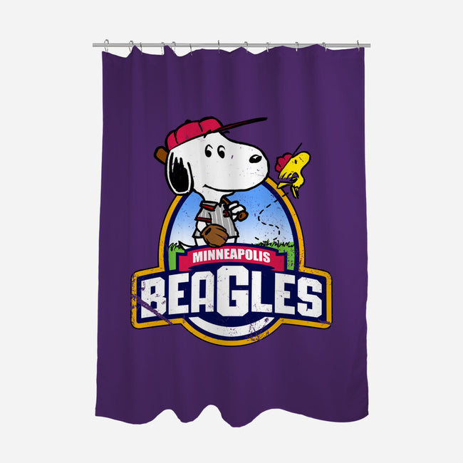 Go Beagles-None-Polyester-Shower Curtain-drbutler