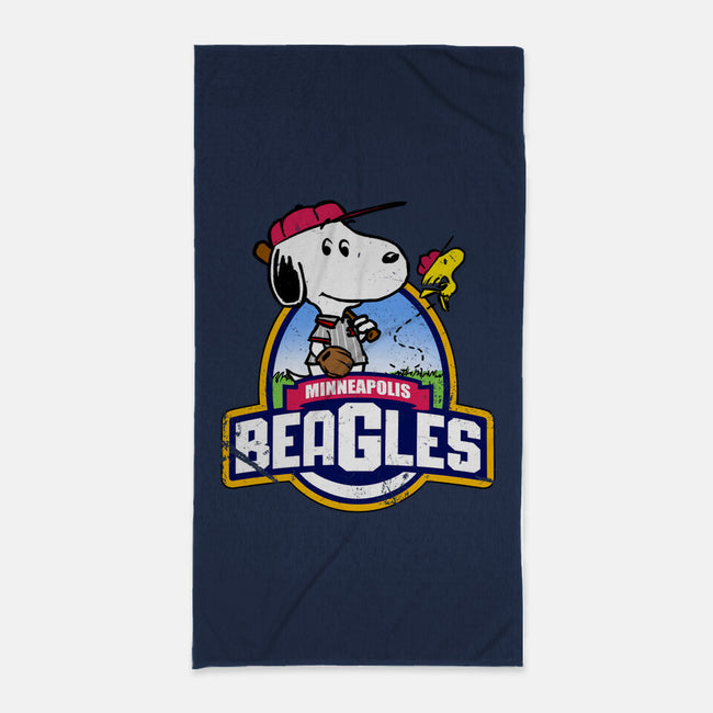 Go Beagles-None-Beach-Towel-drbutler
