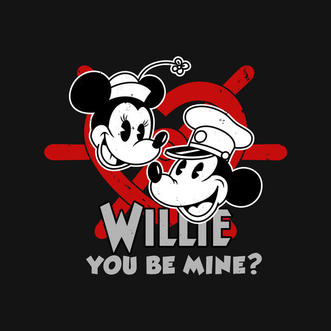 Willie You Be Mine-Unisex-Crew Neck-Sweatshirt-Boggs Nicolas