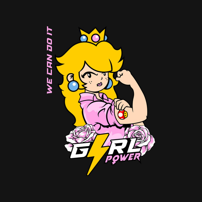 Girl Power Princess-Youth-Basic-Tee-Planet of Tees