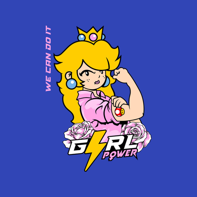 Girl Power Princess-Unisex-Kitchen-Apron-Planet of Tees