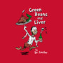Green Beans And Liver-None-Fleece-Blanket-Nemons