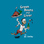 Green Beans And Liver-None-Glossy-Sticker-Nemons