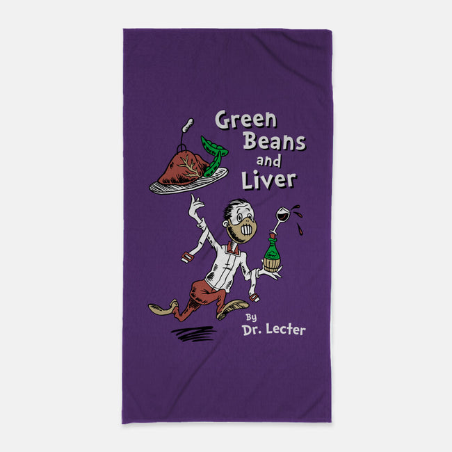 Green Beans And Liver-None-Beach-Towel-Nemons