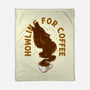 Howling For Coffee-None-Fleece-Blanket-spoilerinc