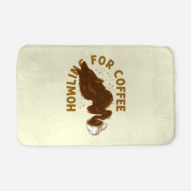 Howling For Coffee-None-Memory Foam-Bath Mat-spoilerinc