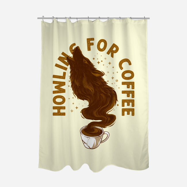 Howling For Coffee-None-Polyester-Shower Curtain-spoilerinc