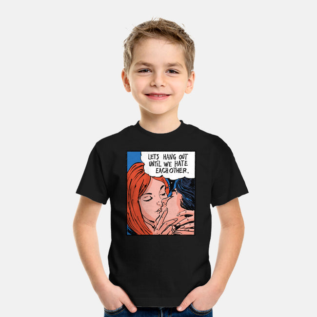 Let's Hang Out-Youth-Basic-Tee-kharmazero