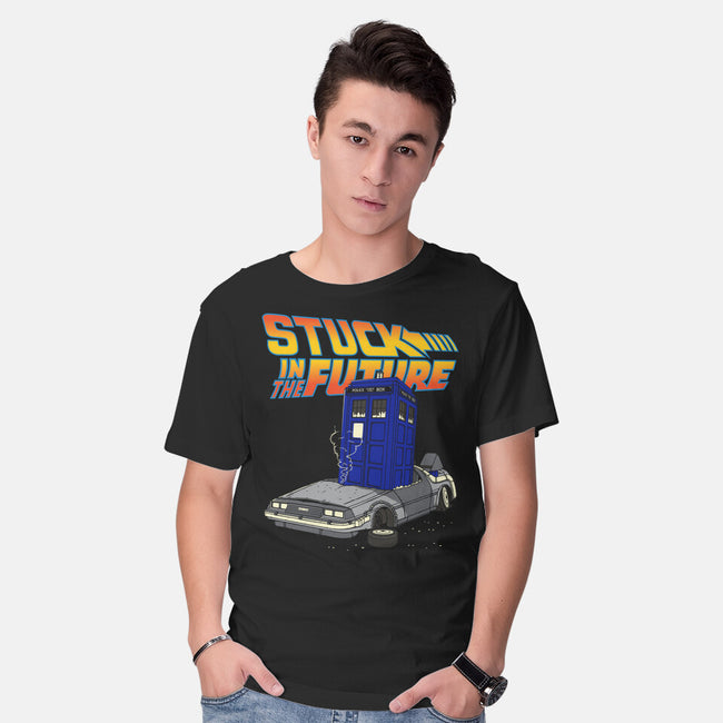 Stuck In The Future-Mens-Basic-Tee-Xentee