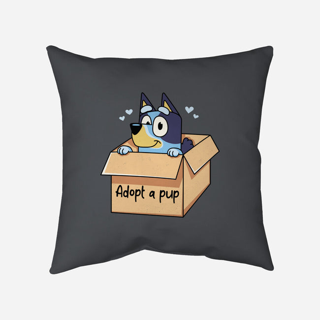 Adopt A Pup-None-Removable Cover-Throw Pillow-Xentee