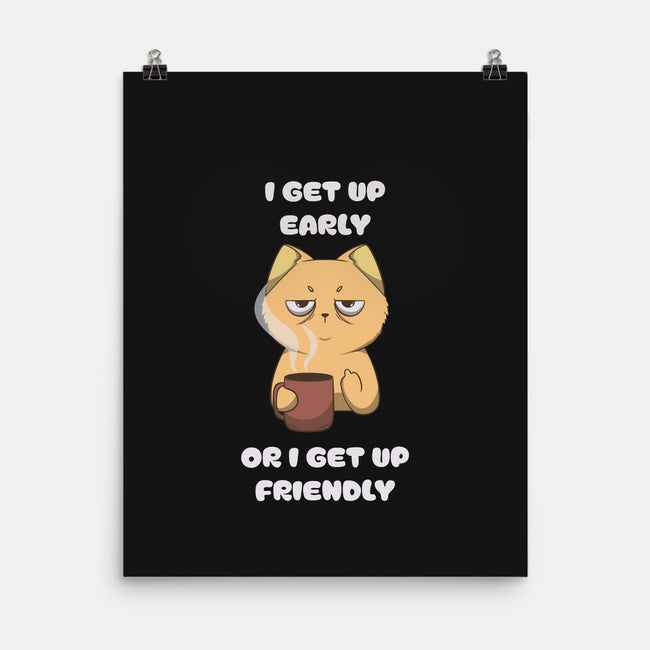 Early Or Friendly-None-Matte-Poster-Claudia