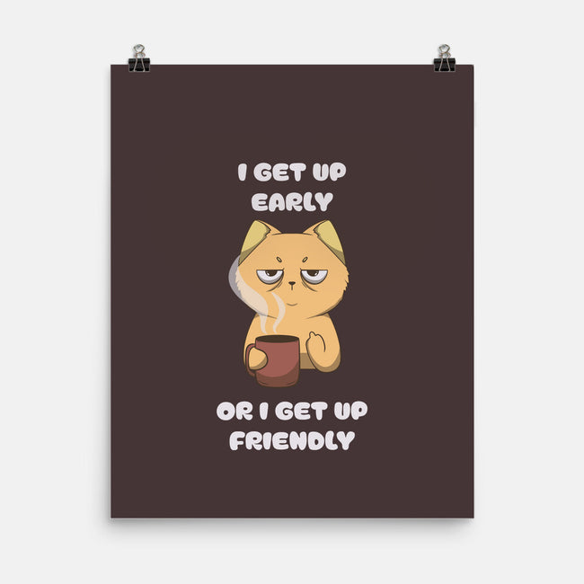 Early Or Friendly-None-Matte-Poster-Claudia