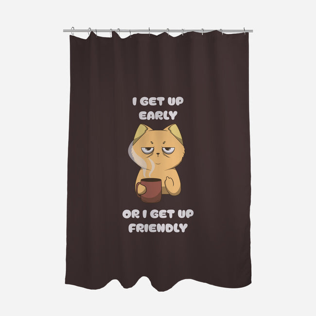 Early Or Friendly-None-Polyester-Shower Curtain-Claudia