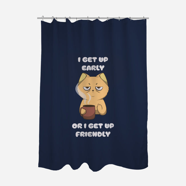 Early Or Friendly-None-Polyester-Shower Curtain-Claudia