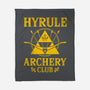 Hyrule Archery Club-None-Fleece-Blanket-drbutler