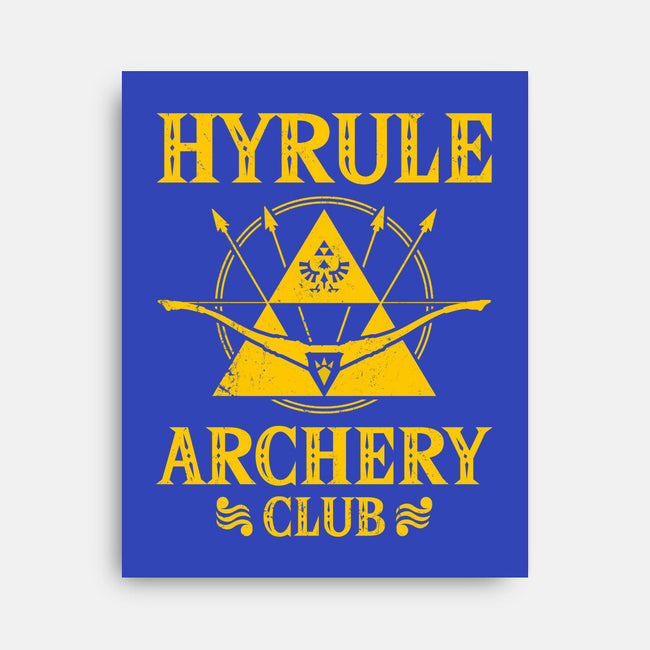 Hyrule Archery Club-None-Stretched-Canvas-drbutler