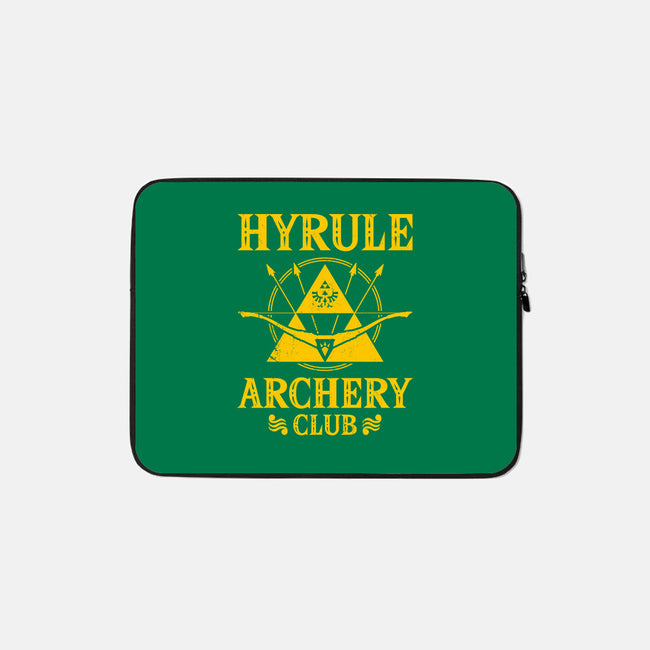 Hyrule Archery Club-None-Zippered-Laptop Sleeve-drbutler
