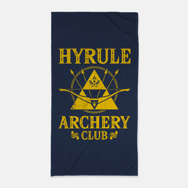 Hyrule Archery Club-None-Beach-Towel-drbutler