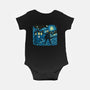 Tenth Doctor Dreams Of Time And Space-Baby-Basic-Onesie-DrMonekers