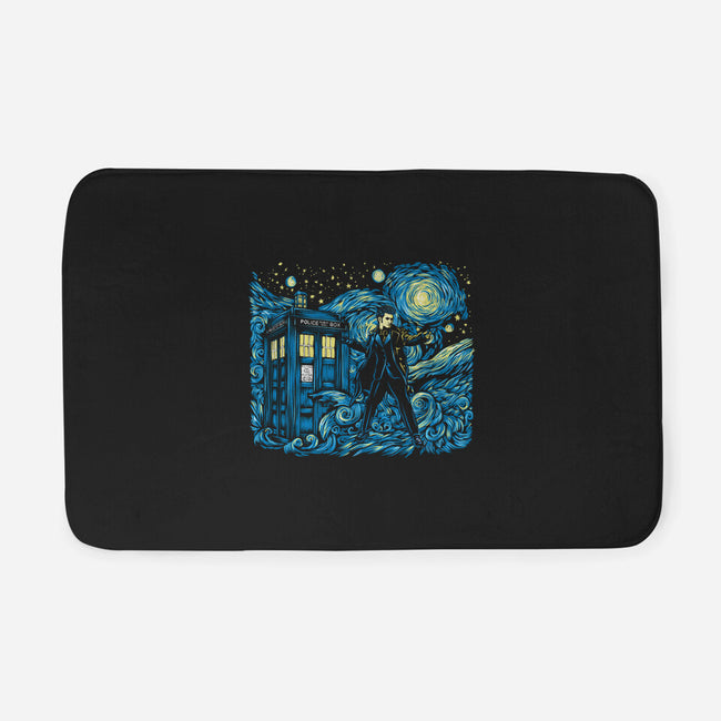 Tenth Doctor Dreams Of Time And Space-None-Memory Foam-Bath Mat-DrMonekers