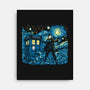 Tenth Doctor Dreams Of Time And Space-None-Stretched-Canvas-DrMonekers