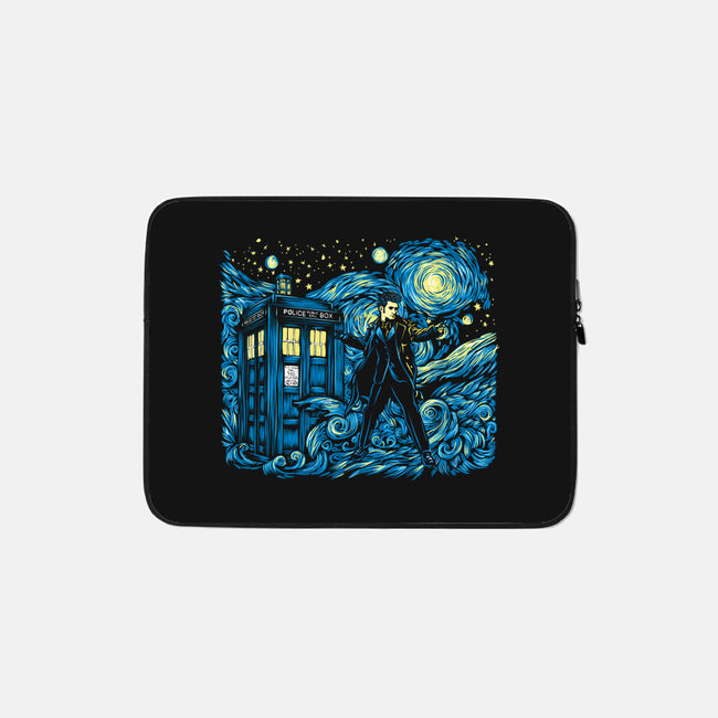Tenth Doctor Dreams Of Time And Space-None-Zippered-Laptop Sleeve-DrMonekers