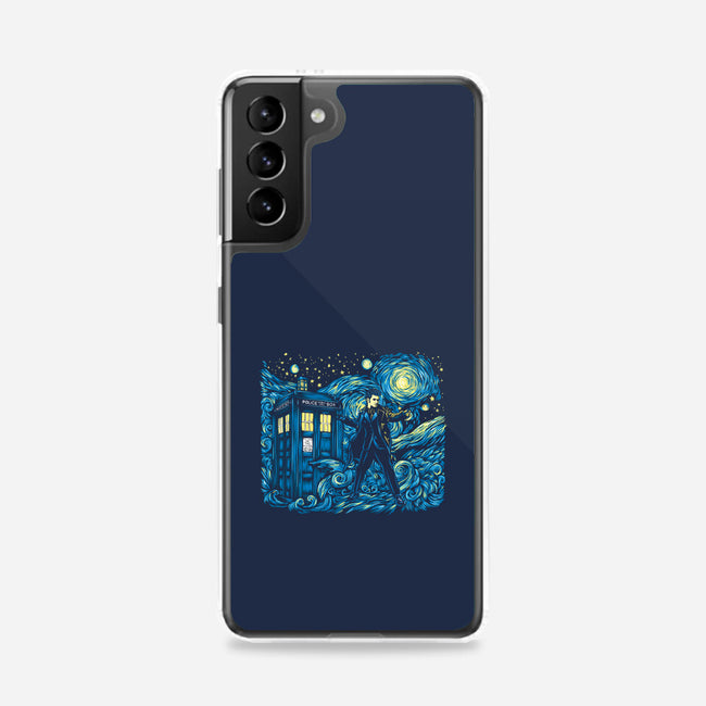 Tenth Doctor Dreams Of Time And Space-Samsung-Snap-Phone Case-DrMonekers