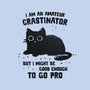 Amateur Crastinator-iPhone-Snap-Phone Case-kg07