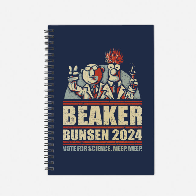Vote For Science-None-Dot Grid-Notebook-kg07