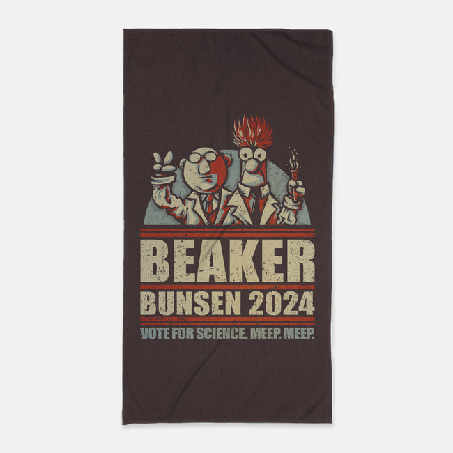 Vote For Science-None-Beach-Towel-kg07