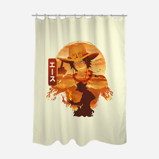 Ukiyo E Ace-None-Polyester-Shower Curtain-dandingeroz