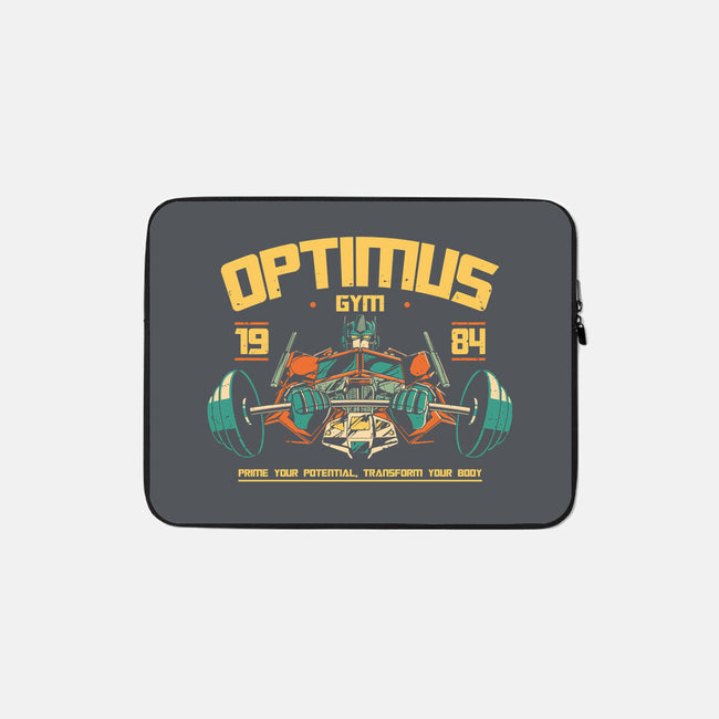 Optimus Gym-None-Zippered-Laptop Sleeve-retrodivision