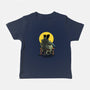 Monster And Bride Gazing At The Moon-Baby-Basic-Tee-zascanauta