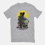 Monster And Bride Gazing At The Moon-Youth-Basic-Tee-zascanauta