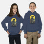 Monster And Bride Gazing At The Moon-Youth-Pullover-Sweatshirt-zascanauta