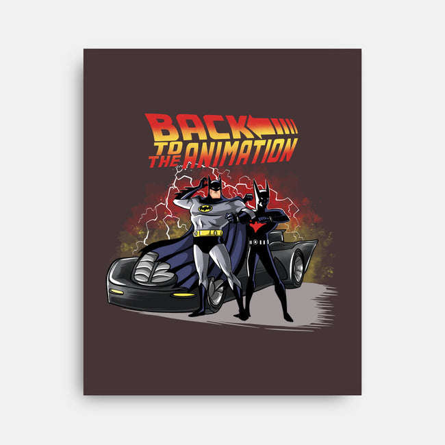 Back To The Animation-None-Stretched-Canvas-zascanauta