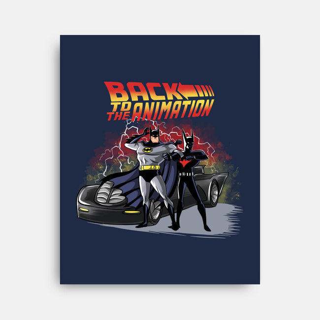 Back To The Animation-None-Stretched-Canvas-zascanauta