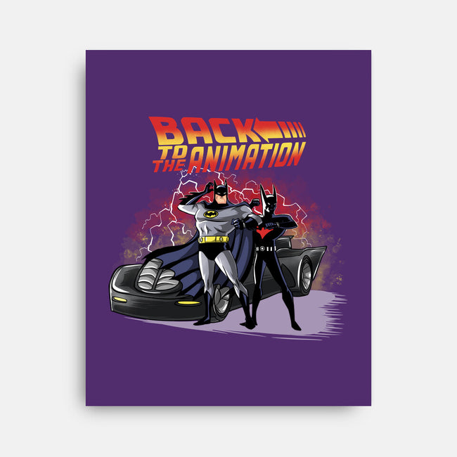 Back To The Animation-None-Stretched-Canvas-zascanauta