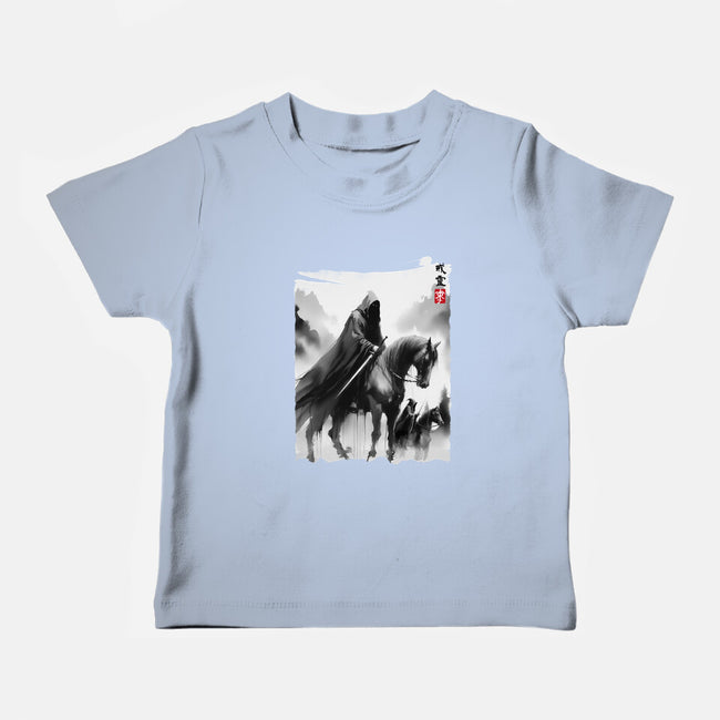 The Black Riders Journey-Baby-Basic-Tee-DrMonekers