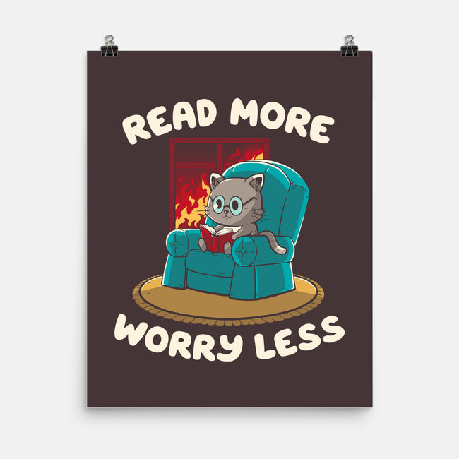Read More Worry Less-None-Matte-Poster-koalastudio
