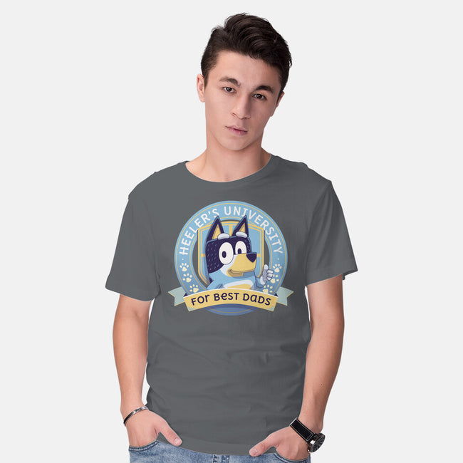Heeler's Uni-Mens-Basic-Tee-Geekydog